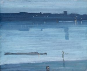 Nocturne- Blå og sølv